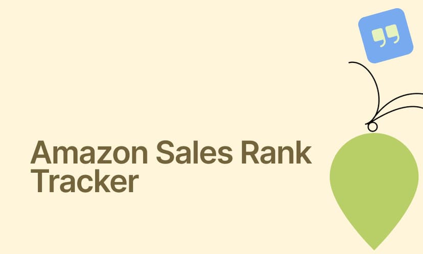 Amazon Sales Rank Tracker