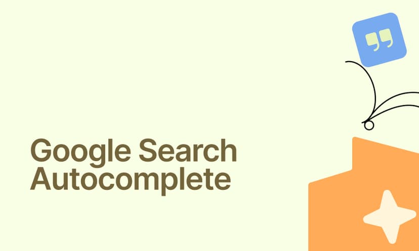 Google Search Autocomplete