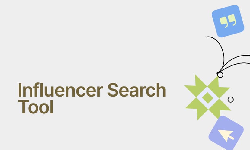 Influencer Search Tool