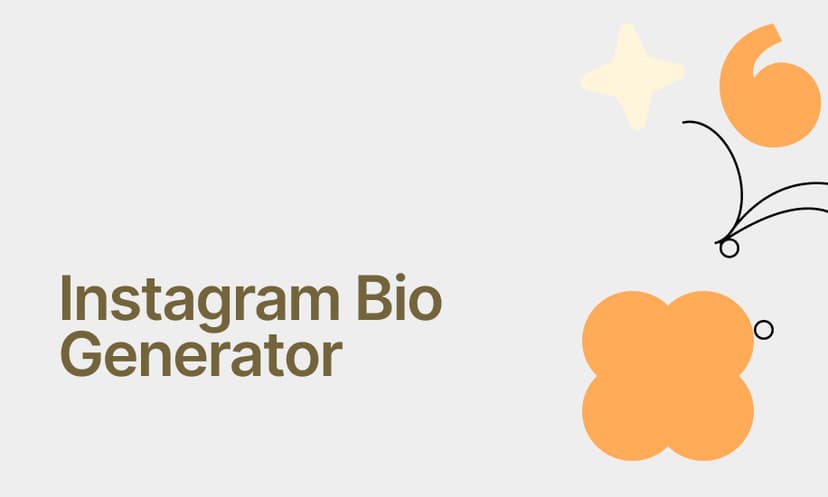 Instagram Bio Generator