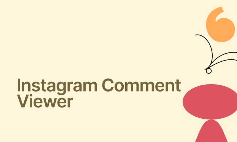 Instagram Comment Viewer