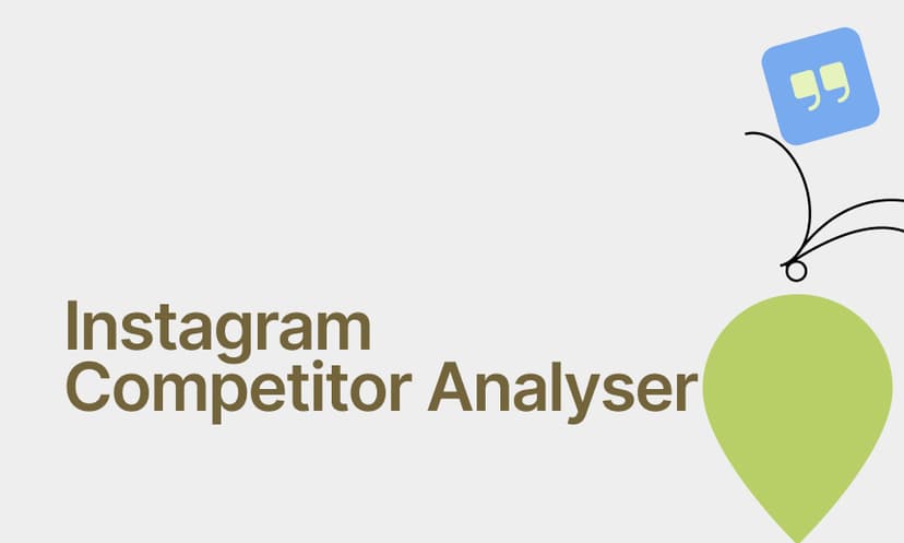 Instagram Competitor Analyser