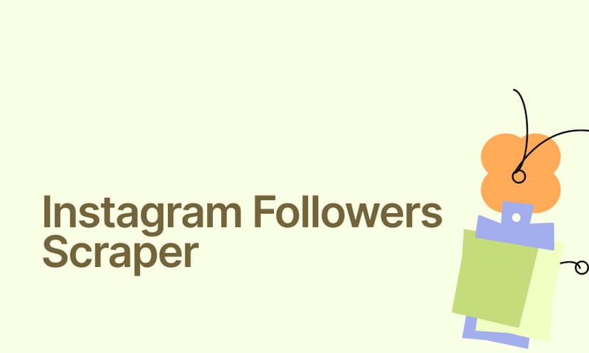 Instagram Followers Scraper