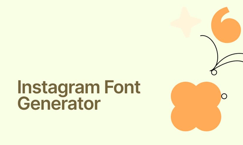 Instagram Font Generator
