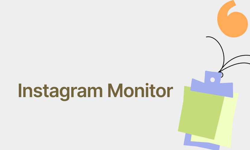 Instagram Monitor
