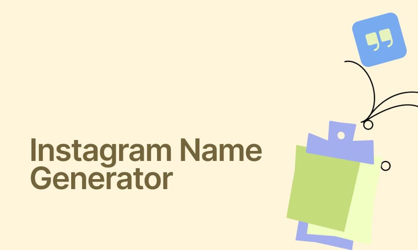 Instagram Name Generator