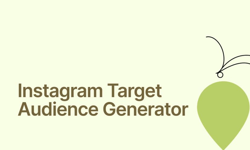 Instagram Target Audience Generator
