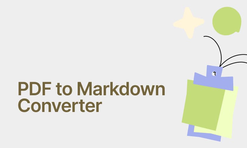 PDF to Markdown Converter