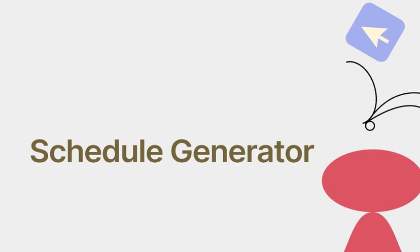 Schedule Generator
