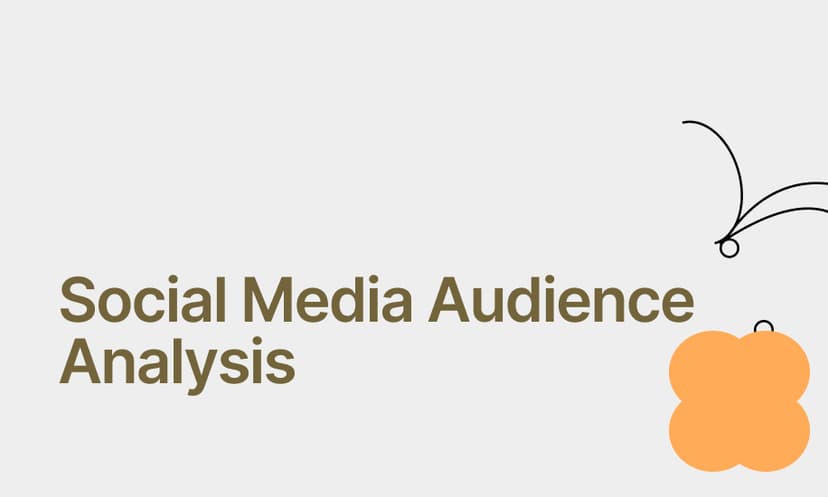 Social Media Audience Analysis