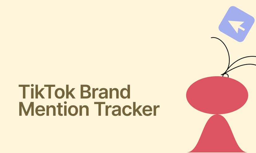 TikTok Brand Mention Tracker