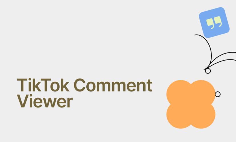TikTok Comment Viewer