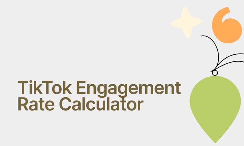 TikTok Engagement Rate Calculator