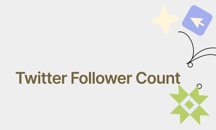 Twitter Follower Count