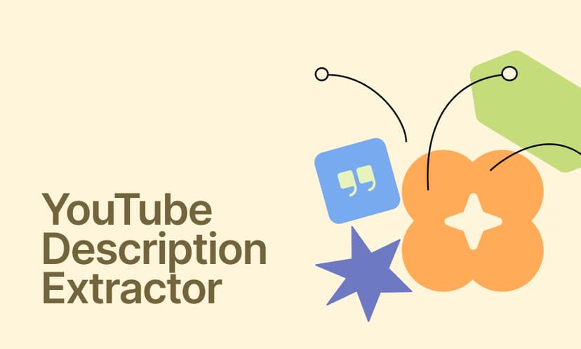 YouTube Description Extractor