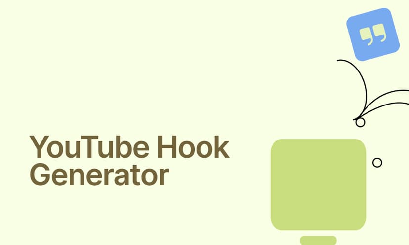 YouTube Hook Generator