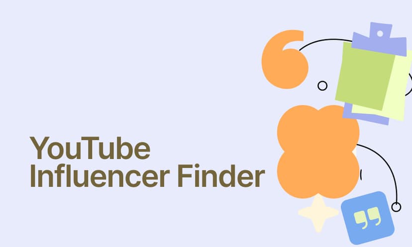 YouTube Influencer Finder