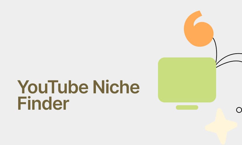 YouTube Niche Finder