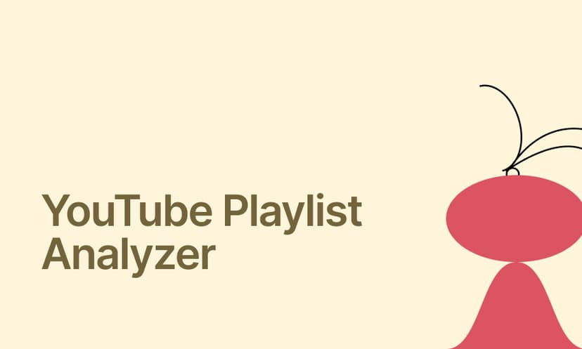 YouTube Playlist Analyzer