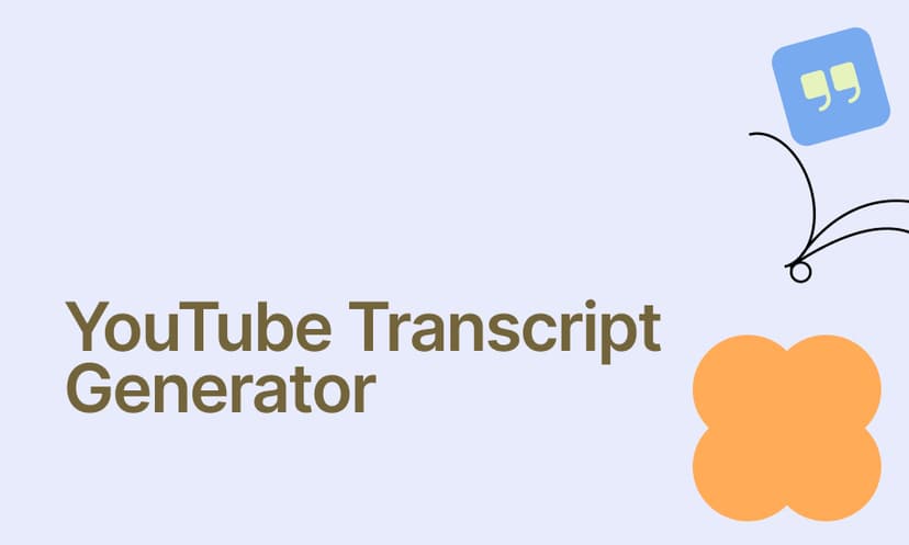 YouTube Transcript Generator