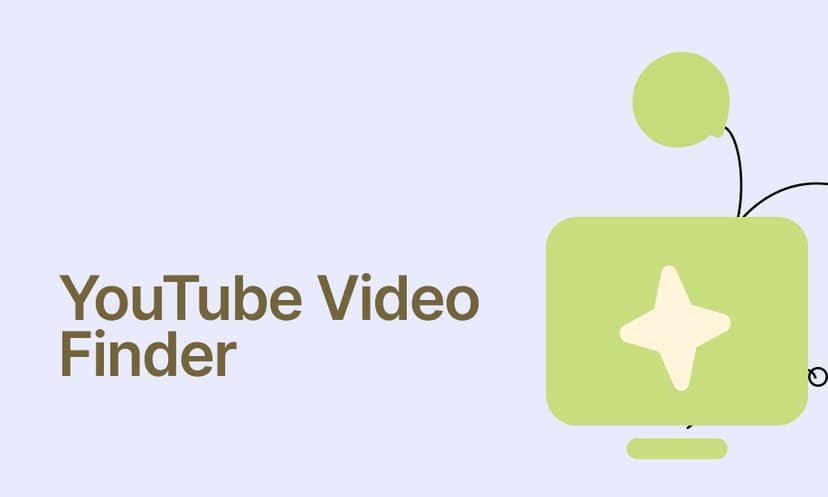 YouTube Video Finder