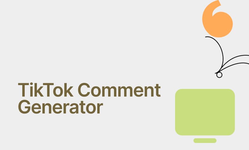 TikTok Comment Generator