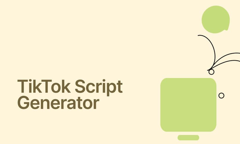 TikTok Script Generator