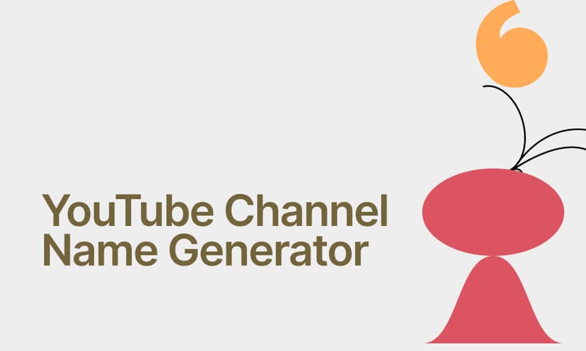 YouTube Channel Name Generator